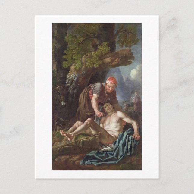 The Good Samaritan, c.1751-52 (oil on canvas) Postcard (Front)
