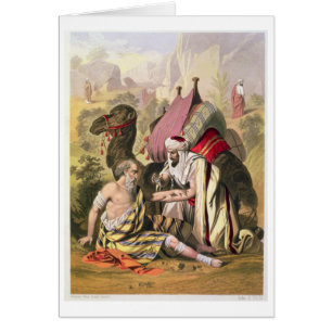 The Good Samaritan, from a bible printed by Edward