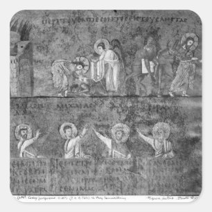 The Good Samaritan Square Sticker