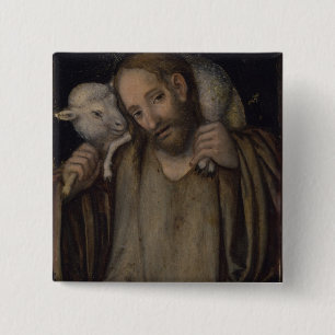 The Good Shepherd 15 Cm Square Badge