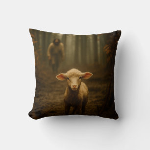 The Good Shepherd and the Lost Lamb Cushion