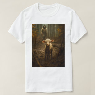 The Good Shepherd and the Lost Lamb – Jesus & Lamb T-Shirt