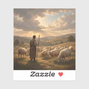 The Good Shepherd – Christian Shepherd Art Square