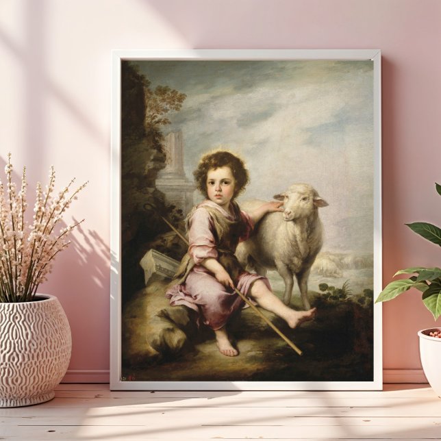 The Good Shepherd, Esteban Murillo Poster (Creator Uploaded)