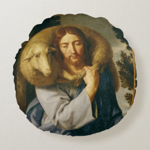 The Good Shepherd Round Cushion