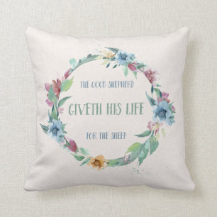 The Good Shepherd Throw Pillow