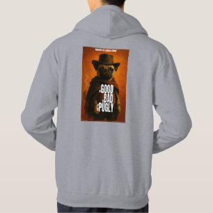 The Good the Bad & the Pugly Movie Parody Hoodie