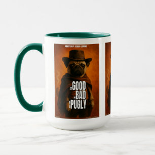 The Good the Bad & the Pugly Movie Parody Mug