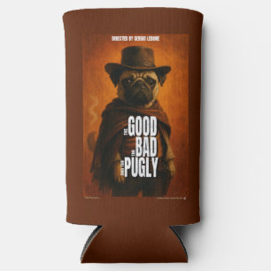 The Good the Bad & the Pugly Movie Parody Seltzer Can Cooler