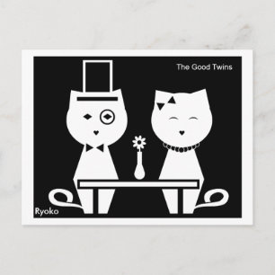 The Good Twins Postcard