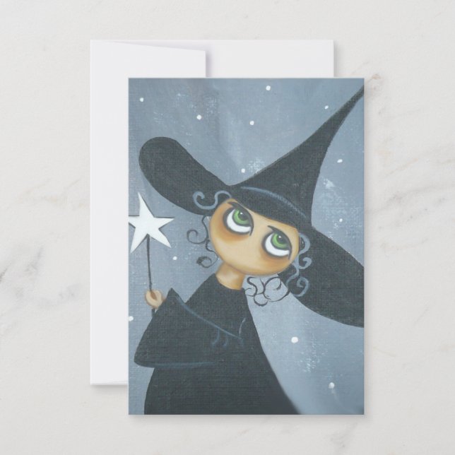 The Good Witch Halloween Party Invitation (Front)