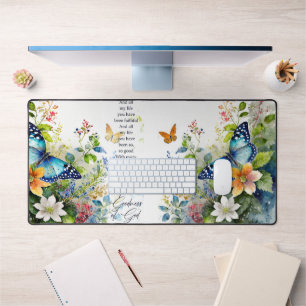 The goodness of God Desk Mat