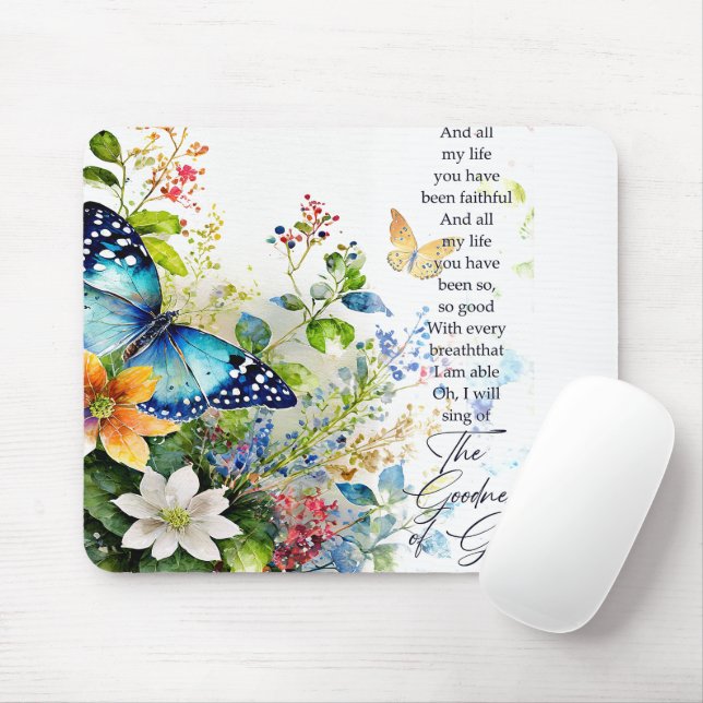 The goodness of God Mouse Pad (With Mouse)