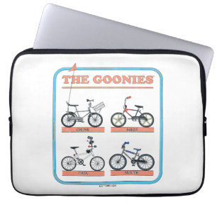 The Goonies Bicycle Chart Laptop Sleeve