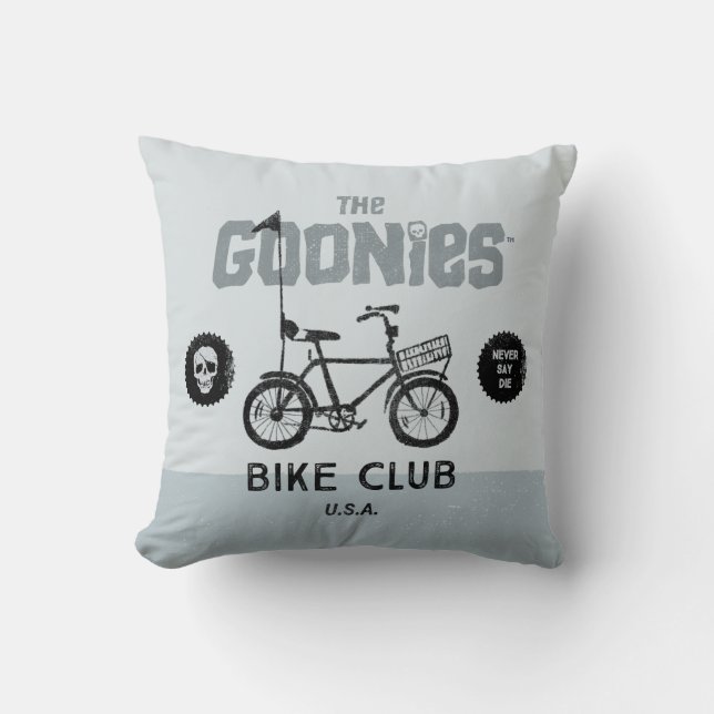 The Goonies Bike Club U.S.A. Cushion (Front)