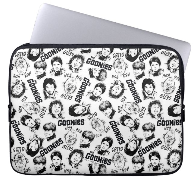 The Goonies Characters Pattern Laptop Sleeve (Front)