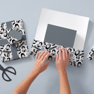 The Goonies Characters Pattern Wrapping Paper