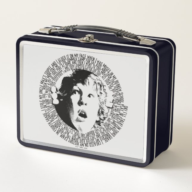 The Goonies Chunk Confession Graphic Metal Lunch Box (Front)