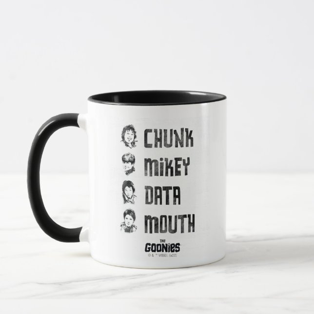 The Goonies | Chunk, Mikey, Data, Mouth Mug (Left)