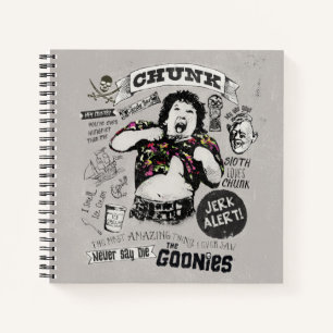 The Goonies Chunk Retro Collage Notebook