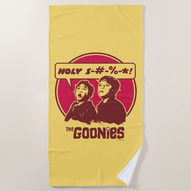 The Goonies Data Expletive Beach Towel (Front)