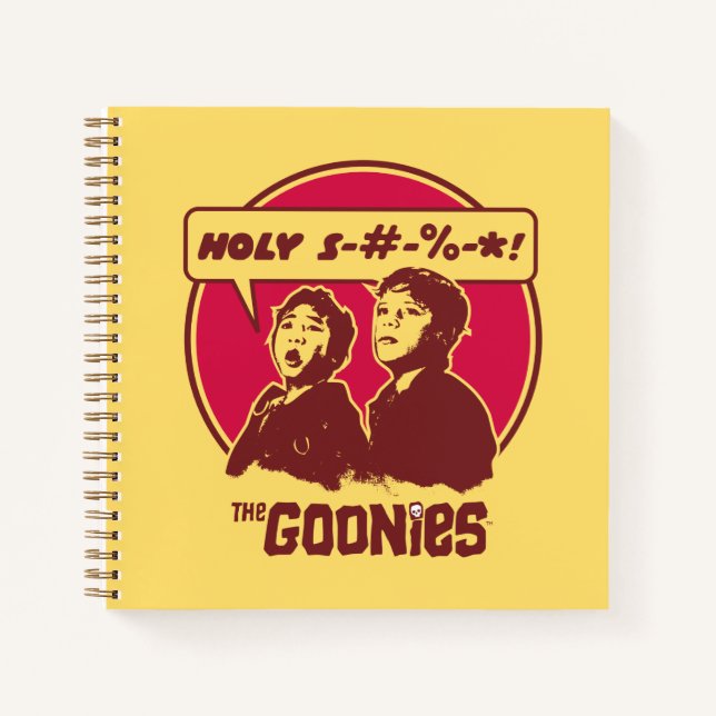 The Goonies Data Expletive Notebook (Front)