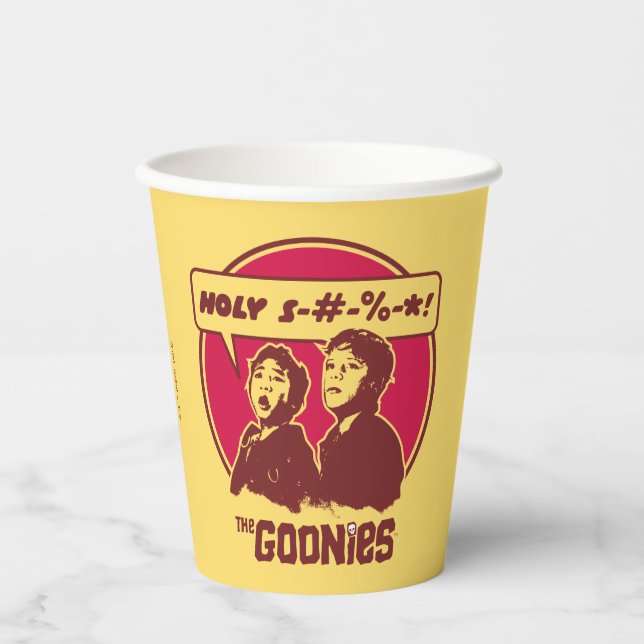 The Goonies Data Expletive Paper Cups (Front)