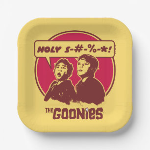 The Goonies Data Expletive Paper Plate