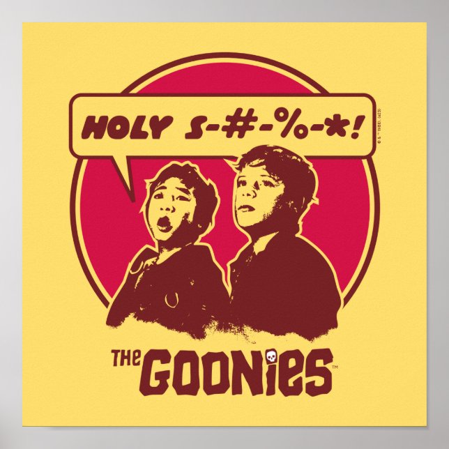 The Goonies Data Expletive Poster (Front)