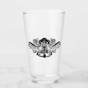 The Goonies "Never Say Die" Pirate Anchor Badge Glass