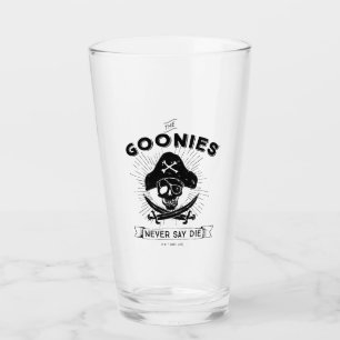The Goonies "Never Say Die" Pirate Badge Glass