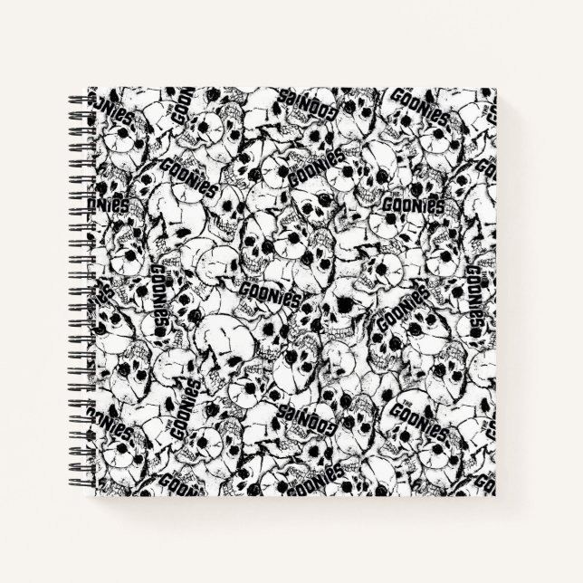 The Goonies One-Eyed Willy Skull Pattern Notebook (Front)