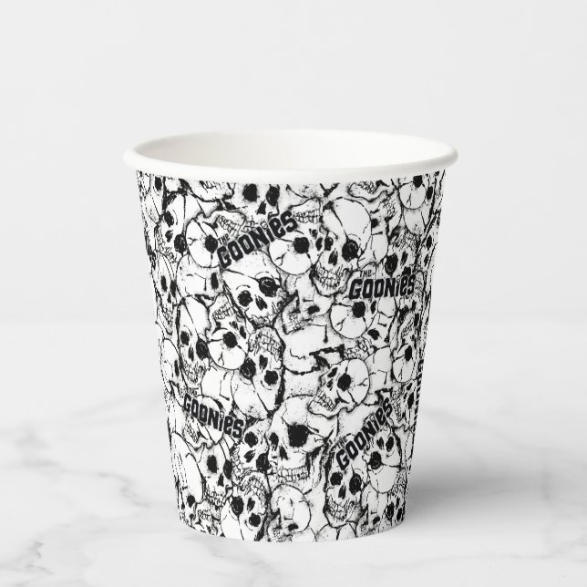 The Goonies One-Eyed Willy Skull Pattern Paper Cups (Front)