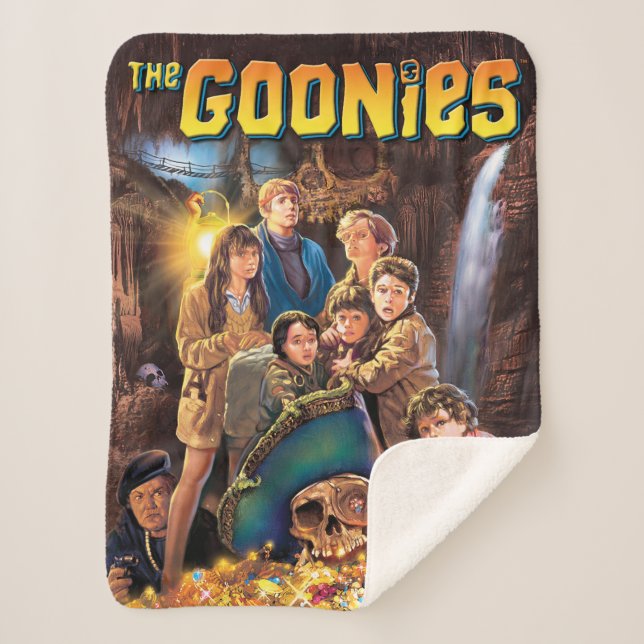 The Goonies One-Eyed Willy's Treasure Sherpa Blanket (Front)