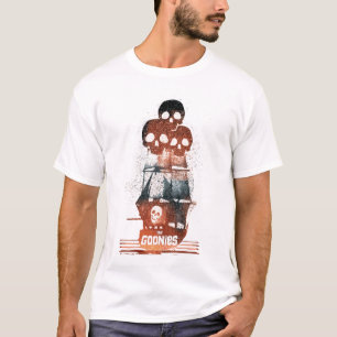 The Goonies Pirate Ship Silhouette Graphic T-Shirt