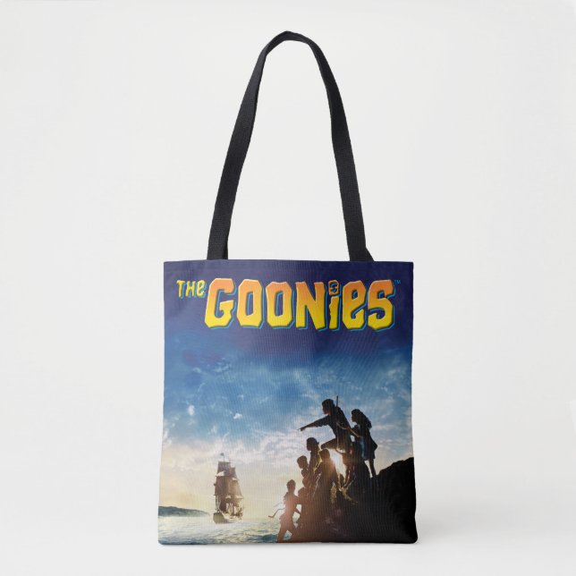 The Goonies Pirate Ship Theatrical Art Tote Bag (Front)
