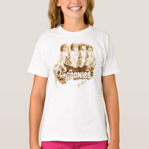 The Goonies Pirate Ship Watercolor Graphic T-Shirt