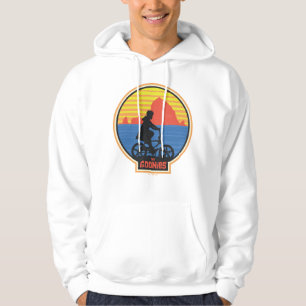 The Goonies Retro Mikey Riding Bike Graphic Hoodie