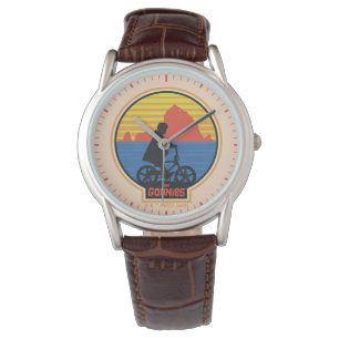 The Goonies Retro Mikey Riding Bike Graphic Watch