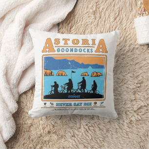 The Goonies Silhouettes Over Astoria Goondocks Cushion