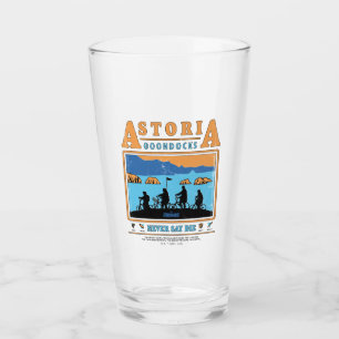 The Goonies Silhouettes Over Astoria Goondocks Glass