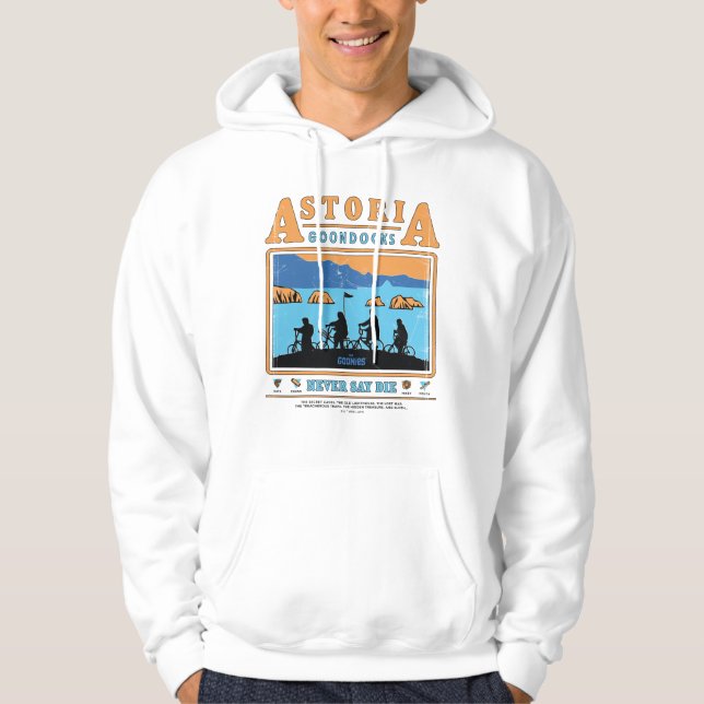 The Goonies Silhouettes Over Astoria Goondocks Hoodie (Front)