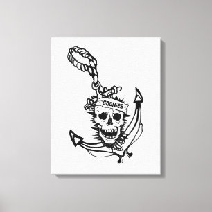 The Goonies Skull & Anchor Graphic Canvas Print