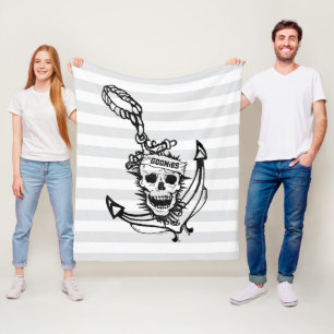 The Goonies Skull & Anchor Graphic Fleece Blanket