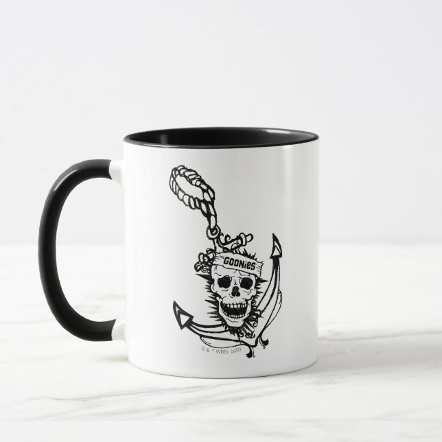 The Goonies Skull & Anchor Graphic Mug (Left)