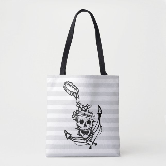 The Goonies Skull & Anchor Graphic Tote Bag (Front)