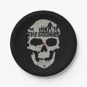 The Goonies Skull Silhouette Graphic Paper Plate