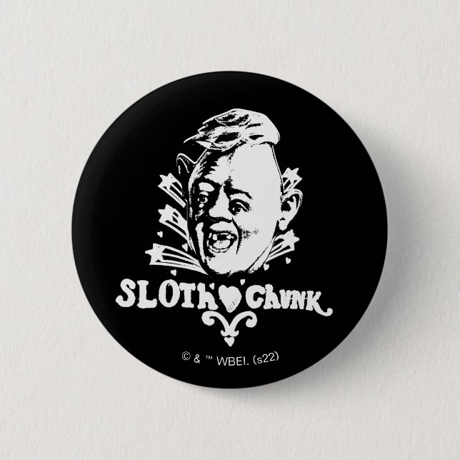 The Goonies "Sloth ♥ Chunk" 6 Cm Round Badge (Front)