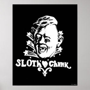 The Goonies "Sloth ♥ Chunk" Poster