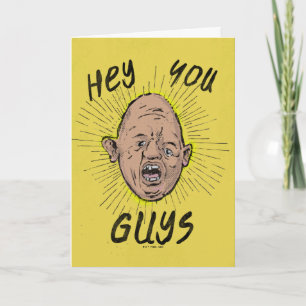 The Goonies Sloth Doodle "Hey You Guys" Card